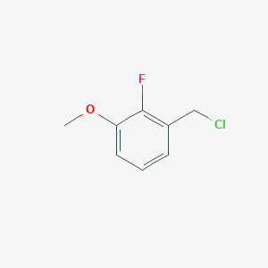 molecular formula C8H8ClFO B1442793 1-(Chloromethyl)-2-fluoro-3-methoxybenzene CAS No. 178974-63-5