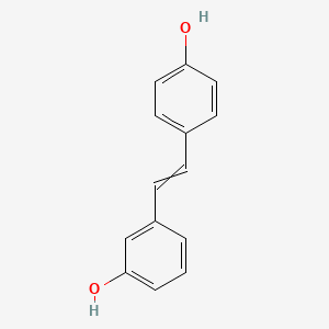 3-[2-(4-Hydroxyphenyl)ethenyl]phenol