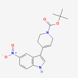 tert-Butyl 4-(5-nitro-1H-indol-3-yl)-5,6-dihydropyridine-1(2H)-carboxylate