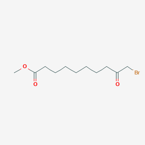 molecular formula C11H19BrO3 B14428085 Methyl 10-bromo-9-oxodecanoate CAS No. 85060-82-8
