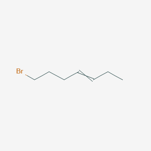 molecular formula C7H13B B1442814 7-Bromohept-3-ene CAS No. 79837-80-2