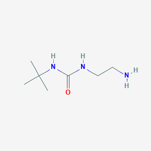 molecular formula C7H17N3O B14428226 N-(2-Aminoethyl)-N'-tert-butylurea CAS No. 83069-18-5