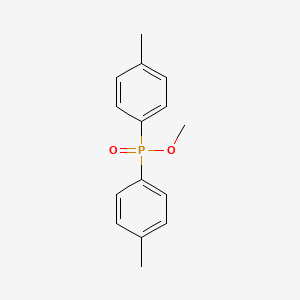 molecular formula C15H17O2P B14428323 Methyl bis(4-methylphenyl)phosphinate CAS No. 83470-30-8