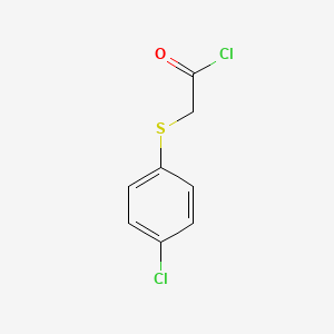 [(4-Chlorophenyl)thio]acetyl chloride