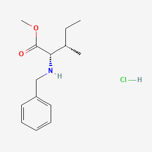 molecular formula C14H22ClNO2 B1442845 Bzl-ile-ome hcl CAS No. 402929-56-0