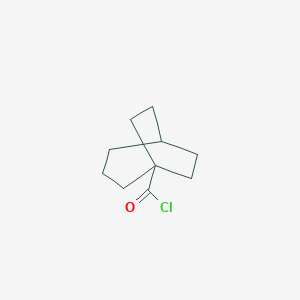 molecular formula C10H15ClO B14428563 Bicyclo[3.2.2]nonane-1-carbonyl chloride CAS No. 79635-01-1