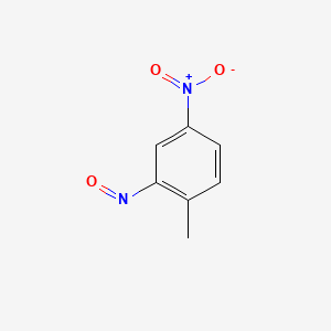 molecular formula C7H6N2O3 B14428709 2-Nitroso-4-nitrotoluene CAS No. 82414-02-6