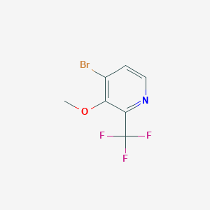 4-Bromo-3-methoxy-2-(trifluoromethyl)pyridine