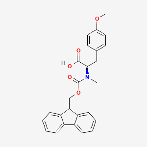 molecular formula C26H25NO5 B1442876 Fmoc-N-methyl-O-methyl-D-tyrosine CAS No. 193086-28-1