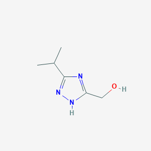 [5-(propan-2-yl)-1H-1,2,4-triazol-3-yl]methanol