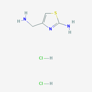4-(Aminomethyl)-1,3-thiazol-2-amine dihydrochloride