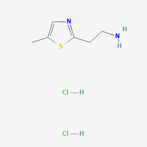 2-(5-Methyl-1,3-thiazol-2-yl)ethan-1-amine dihydrochloride