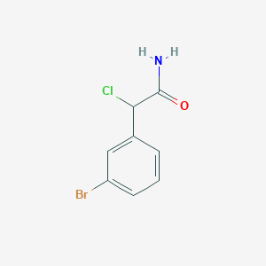 2-(3-Bromophenyl)-2-chloroacetamide
