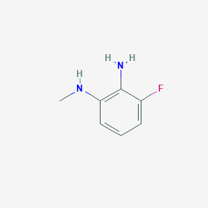 molecular formula C7H9FN2 B1442902 3-Fluoro-N1-methylbenzene-1,2-diamine CAS No. 947255-03-0