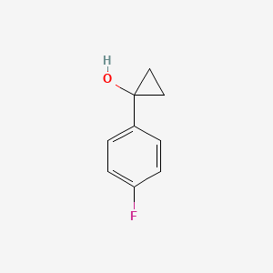 molecular formula C9H9FO B1442914 1-(4-Fluorophenyl)cyclopropan-1-ol CAS No. 66267-05-8