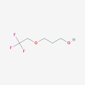 molecular formula C5H9F3O2 B1442916 3-(2,2,2-Trifluoroethoxy)propan-1-ol CAS No. 215929-99-0