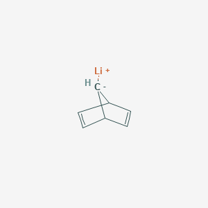 molecular formula C7H7Li B14429384 Lithium bicyclo[2.2.1]hepta-2,5-dien-7-ide CAS No. 78323-63-4