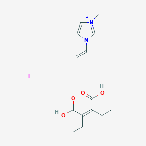 1-Vinyl-3-methylimidazole-maleic acid diethyl ester copolymer