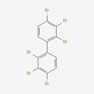 molecular formula C12H4Br6 B14429597 2,2',3,3',4,4'-Hexabromo-1,1'-biphenyl CAS No. 82865-89-2
