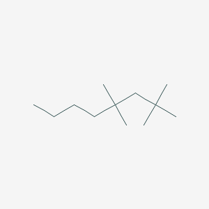 molecular formula C12H26 B144296 2,2,4,4-Tetramethyloctane CAS No. 62183-79-3