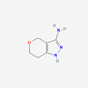 1,4,6,7-Tetrahydropyrano[4,3-C]pyrazol-3-amine