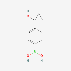 (4-(1-Hydroxycyclopropyl)phenyl)boronic acid