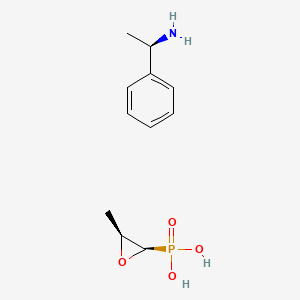 molecular formula C11H18NO4P B1442982 Phosphonomycin (R)-1-phenethylamine salt CAS No. 25383-07-7