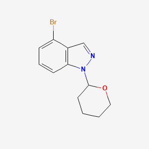 4-Bromo-1-(tetrahydro-2H-pyran-2-YL)-1H-indazole