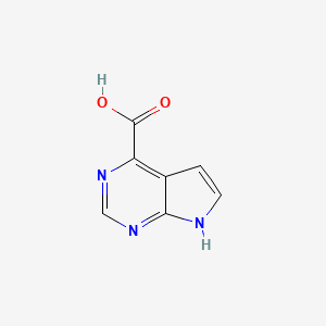 7H-Pyrrolo[2,3-D]pyrimidine-4-carboxylic acid