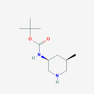 tert-Butyl ((3S,5R)-5-methylpiperidin-3-yl)carbamate