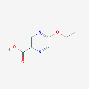 molecular formula C7H8N2O3 B1443000 5-Ethoxypyrazine-2-carboxylic acid CAS No. 1220330-11-9