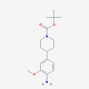 Tert-butyl 4-(4-amino-3-methoxyphenyl)piperidine-1-carboxylate