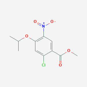 Methyl 2-chloro-4-isopropoxy-5-nitrobenzoate