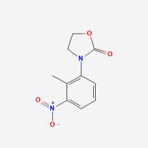 3-(2-Methyl-3-nitrophenyl)-1,3-oxazolidin-2-one