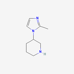 3-(2-methyl-1H-imidazol-1-yl)piperidine