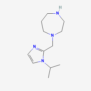1-{[1-(propan-2-yl)-1H-imidazol-2-yl]methyl}-1,4-diazepane