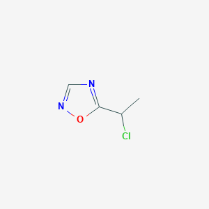 5-(1-Chloroethyl)-1,2,4-oxadiazole