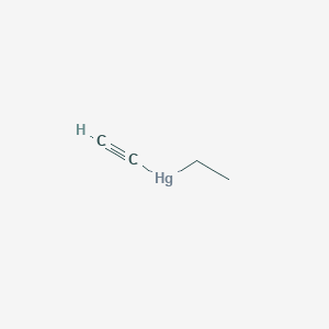 molecular formula C4H6Hg B14430608 Ethyl(ethynyl)mercury CAS No. 82490-17-3