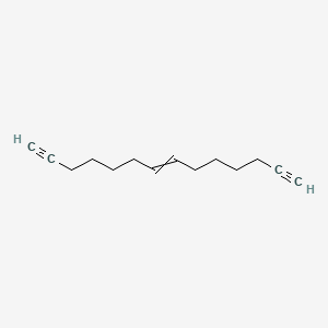 molecular formula C14H20 B14430696 Tetradec-7-ene-1,13-diyne CAS No. 78638-74-1