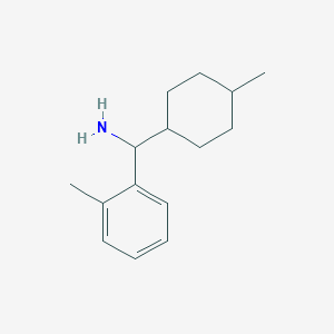 molecular formula C15H23N B1443074 (4-Methylcyclohexyl)(2-methylphenyl)methanamine CAS No. 1250898-91-9