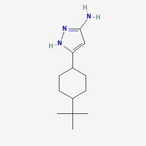 3-(4-tert-butylcyclohexyl)-1H-pyrazol-5-amine