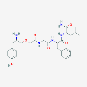 Enkephalinamide, tyr(1)-psi-(methyleneoxy)-gly(2)-leu(5)-