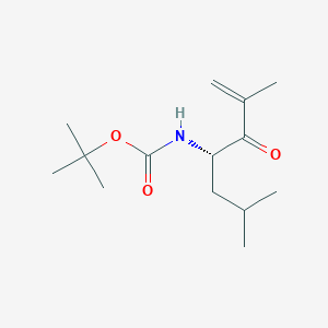 (S)-tert-butyl (2,6-dimethyl-3-oxohept-1-en-4-yl)carbamate