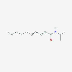 molecular formula C13H23NO B14431036 N-(Propan-2-yl)deca-2,4-dienamide CAS No. 78910-22-2
