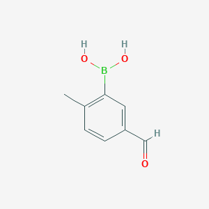 (5-Formyl-2-methylphenyl)boronic acid
