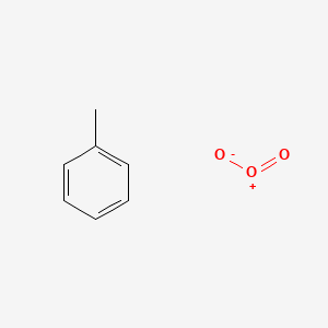 molecular formula C7H8O3 B14431075 Ozone;toluene CAS No. 80731-27-7