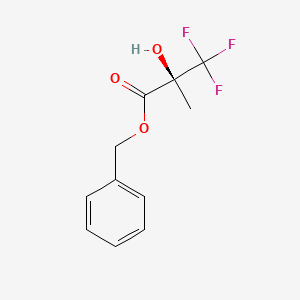 (S)-benzyl 2-(trifluoromethyl)-2-hydroxypropanoate