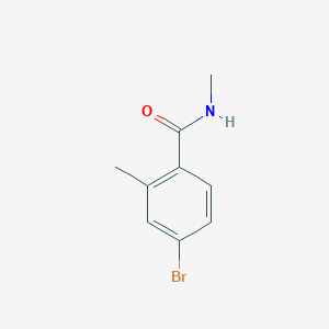 molecular formula C9H10BrNO B1443119 4-bromo-N,2-dimethylbenzamide CAS No. 893420-18-3