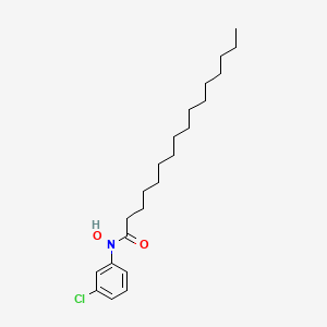 molecular formula C22H36ClNO2 B14431213 N-(3-Chlorophenyl)-N-hydroxyhexadecanamide CAS No. 81319-69-9