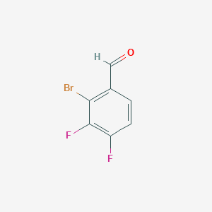molecular formula C7H3BrF2O B1443122 2-Bromo-3,4-difluorobenzaldehyde CAS No. 1578156-21-4